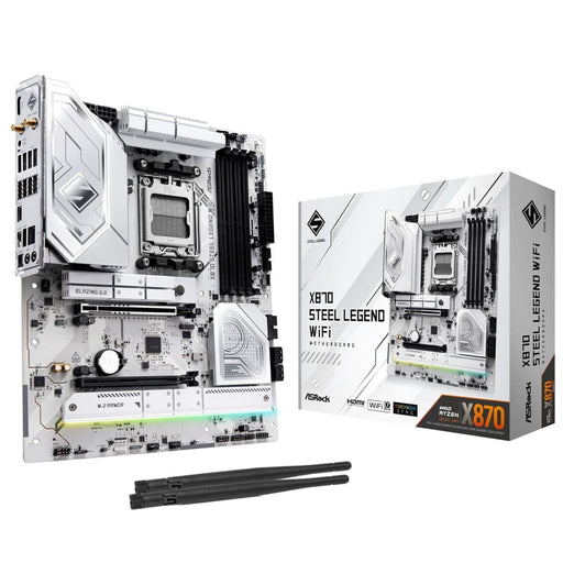ASROCK X870 STEEL LEGEND WIFI MOTHERBOARD - SWIFT PERIPHERALS1090560