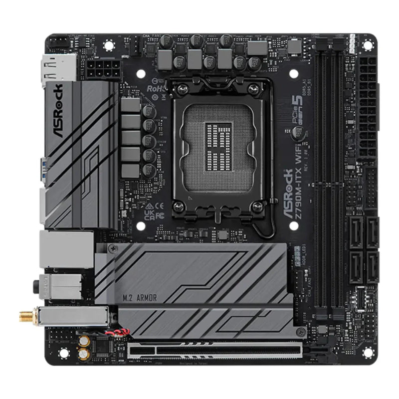 ASRock Z790M - ITX WiFi Z790 Intel LGA1700 DDR5 Mini - ITX Motherboard - SWIFT PERIPHERALSZ790M-ITX WiFi