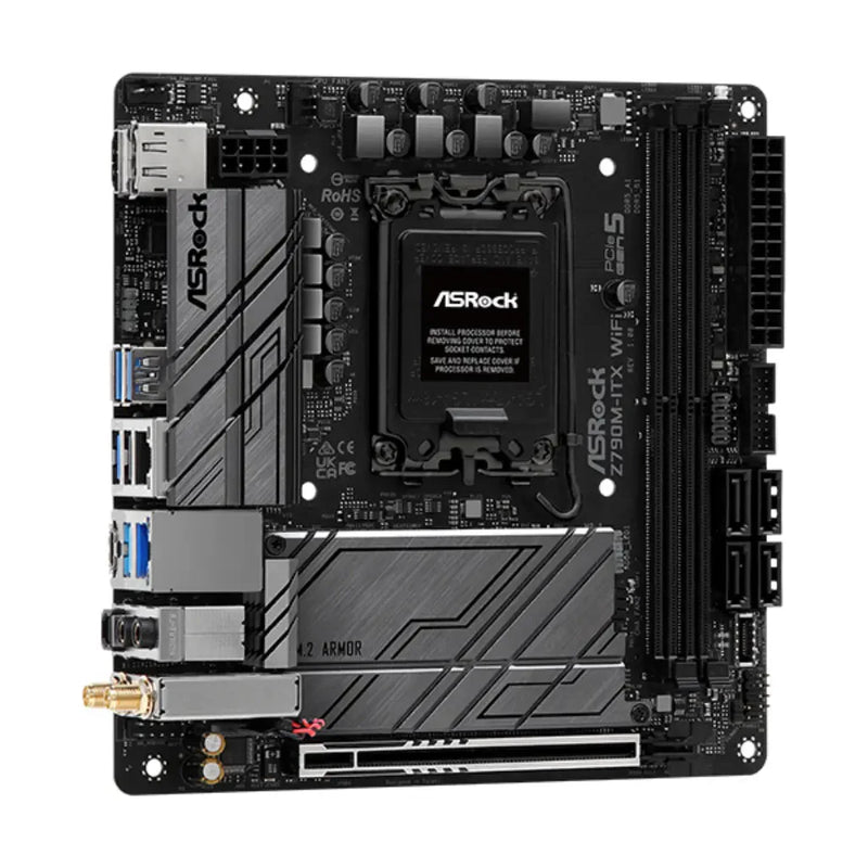 ASRock Z790M - ITX WiFi Z790 Intel LGA1700 DDR5 Mini - ITX Motherboard - SWIFT PERIPHERALSZ790M-ITX WiFi