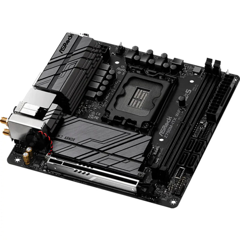 ASRock Z790M - ITX WiFi Z790 Intel LGA1700 DDR5 Mini - ITX Motherboard - SWIFT PERIPHERALSZ790M-ITX WiFi