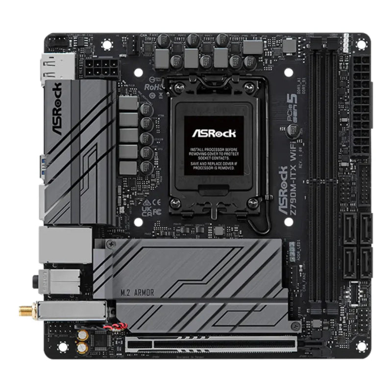 ASRock Z790M - ITX WiFi Z790 Intel LGA1700 DDR5 Mini - ITX Motherboard - SWIFT PERIPHERALSZ790M-ITX WiFi