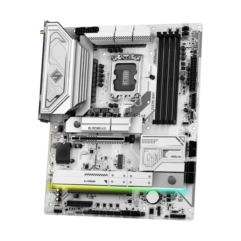 ASRock Z890 Steel Legend WiFi 7 Intel Z890 LGA1851 DDR5 ATX Motherboard - SWIFT PERIPHERALSZ890STEELEGWIFI
