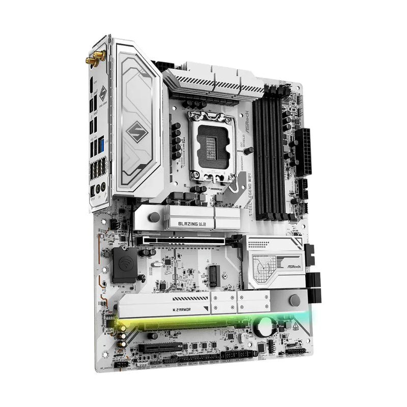 ASRock Z890 Steel Legend WiFi 7 Intel Z890 LGA1851 DDR5 ATX Motherboard - SWIFT PERIPHERALSZ890STEELEGWIFI
