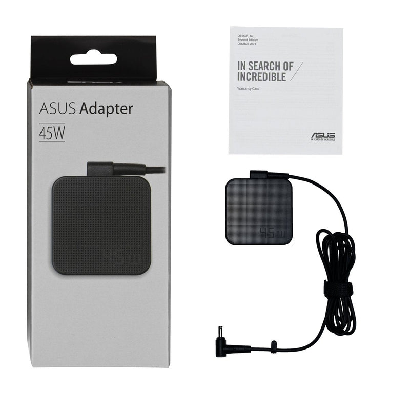 ASUS 45W DC 19V 2.37A 4.5mm Round Pin Laptop Charger Adapter With Power Cord - SWIFT PERIPHERALSAD883320010FLF