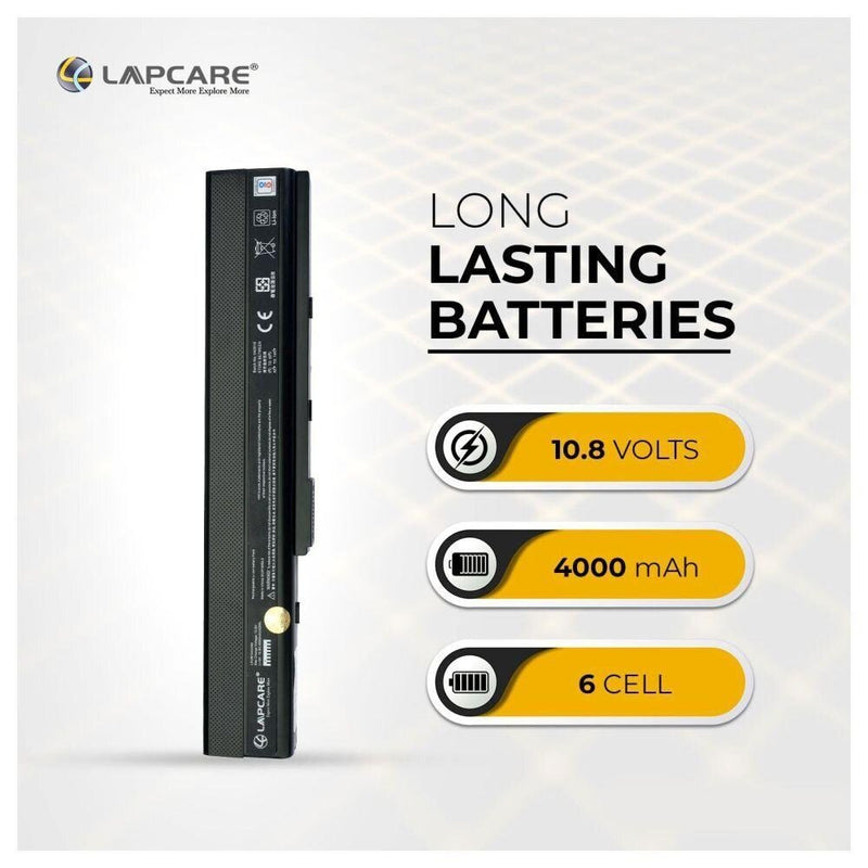 Asus A32 K52 Compatible Laptop Battery 10.8V 4000mAh 6 - Cell - SWIFT PERIPHERALSLROBTAK4490
