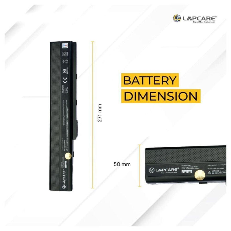 Asus A32 K52 Compatible Laptop Battery 10.8V 4000mAh 6 - Cell - SWIFT PERIPHERALSLROBTAK4490