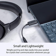 ASUS AI Noise - Canceling Mic Adapter with USB - C to 3.5 mm connection - SWIFT PERIPHERALS90YH02L1-B2UA00