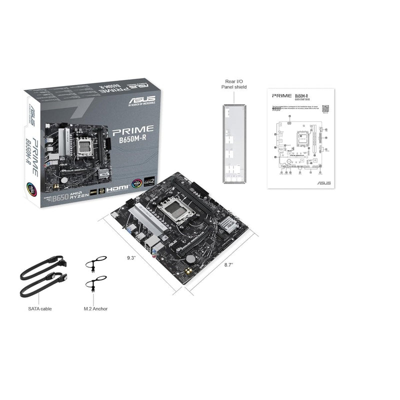 ASUS AMD B650 PRIME B650M - R MICRO - ATX MOTHERBOARD - SWIFT PERIPHERALS1094151