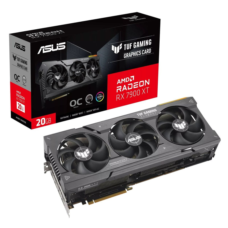 ASUS AMD RADEON RX7900XT 20GB TUF GAMING OC GRAPHIC CARD - SWIFT PERIPHERALS1088351