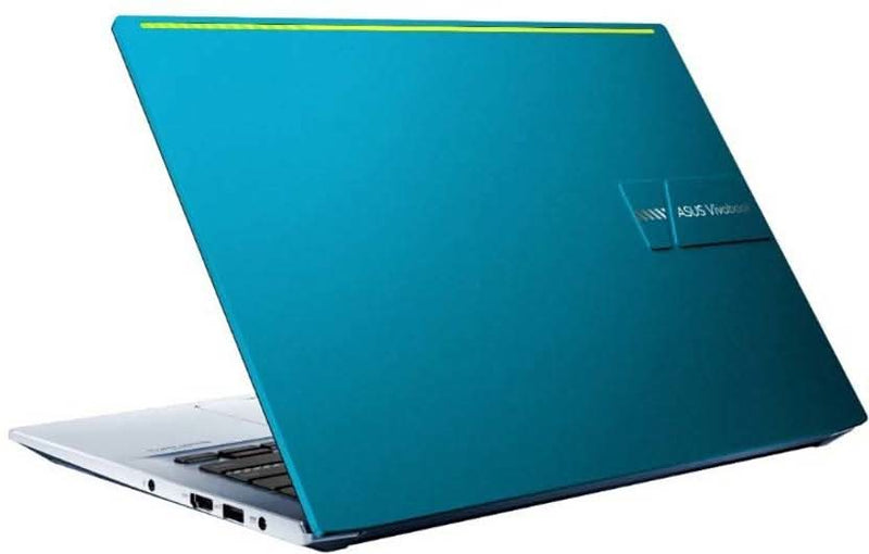 ASUS AMD RYZEN 5 HEXA CORE 8TH GEN - (8 GB/512 GB SSD/WINDOWS 11 HOME) M3400QA - KM501WS LAPTOP (14 INCH, COSMOS BLUE, WITH MS OFFICE) - SWIFT PERIPHERALS90NB0UG1-M000P0
