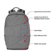 Asus Artemis BP240 14 - inch Laptop Backpack with Two - tone Polyester Construction - SWIFT PERIPHERALS90XB0410-BBP000