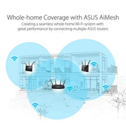 ASUS AX3000 Dual Band WiFi 6 Router with AiProtection and Compatible with ASUS AiMesh WiFi System - SWIFT PERIPHERALSRT-AX3000