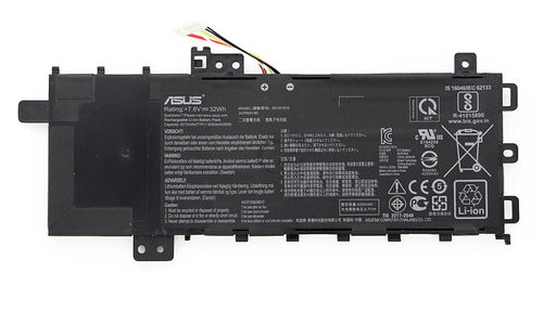 Asus B21N1818 - 2 Original OEM 32Whr 4110mAh 7.6V 2 Cell Laptop Battery for Select Asus Laptops - SWIFT PERIPHERALSB21N1818-2