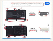 Asus B31N1726 Long Cable Original OEM 48Whr 4212mAh 11.4V 3 Cell Laptop Battery for Select Asus Laptops - SWIFT PERIPHERALSB31N1726-2-OEM