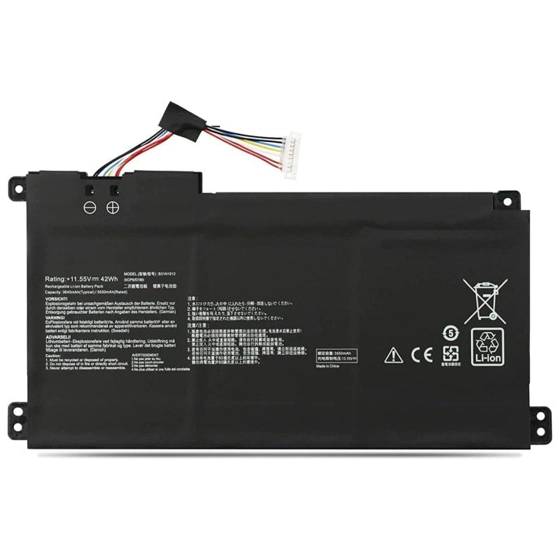 Asus B31N1912 Original OEM 42Whr 3550mAh 11.55V 3 Cell Laptop Battery for Select Asus Laptops - SWIFT PERIPHERALSB31N1912-OEM