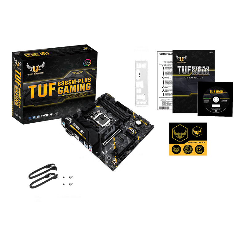 ASUS B365M TUF PLUS GAMING - SWIFT PERIPHERALS101256