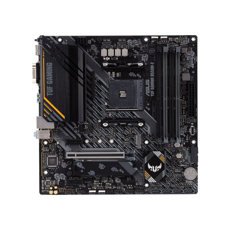 ASUS B550 TUF Gaming B550M - E AMD AM4 Micro - ATX Gaming Motherboard with Dual M.2 and USB - C - SWIFT PERIPHERALSTUF-GAMING-B550M-E