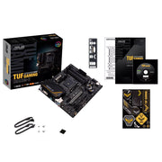 ASUS B550 TUF Gaming B550M - E AMD AM4 Micro - ATX Gaming Motherboard with Dual M.2 and USB - C - SWIFT PERIPHERALSTUF-GAMING-B550M-E