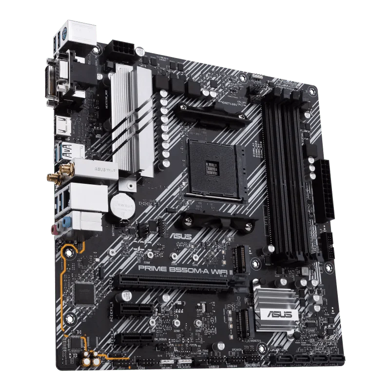 ASUS B550M - A PRIME WIFI II AMD AM4 MOTHERBOARD - SWIFT PERIPHERALS1084295