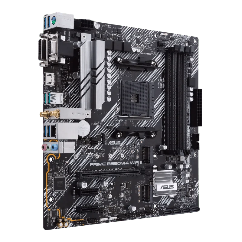 ASUS B550M - A PRIME WIFI II AMD AM4 MOTHERBOARD - SWIFT PERIPHERALS1084295
