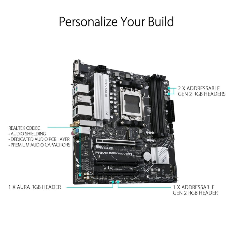Asus B650M - AYW WIFI M - ATX Motherboard DDR5 - SWIFT PERIPHERALS1093160