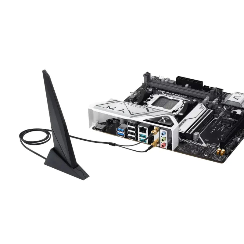 ASUS B650M‑AYW‑WIFI B650 AM5 Micro ATX DDR5 Motherboard with Wi‑Fi 6 - SWIFT PERIPHERALSASUS-B650M-AYW-WIFI