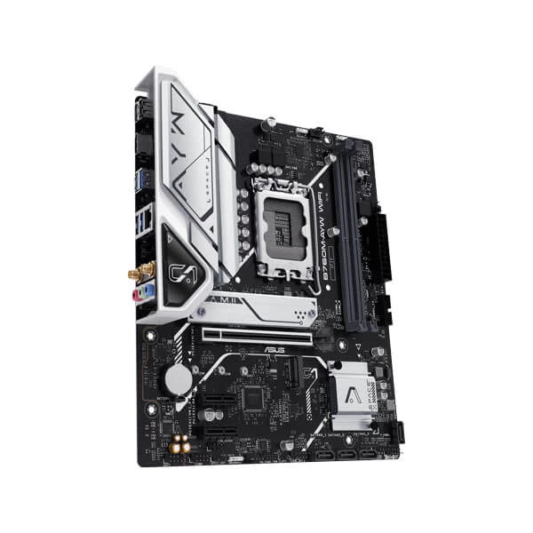 Asus B760M - AYW Wi - Fi Intel LGA 1700 Socket DDR5 Micro ATX Motherboard - SWIFT PERIPHERALSB760M-AYW-WIFI-D5