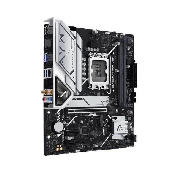 Asus B760M - AYW Wi - Fi Intel LGA 1700 Socket DDR5 Micro ATX Motherboard - SWIFT PERIPHERALSB760M-AYW-WIFI-D5