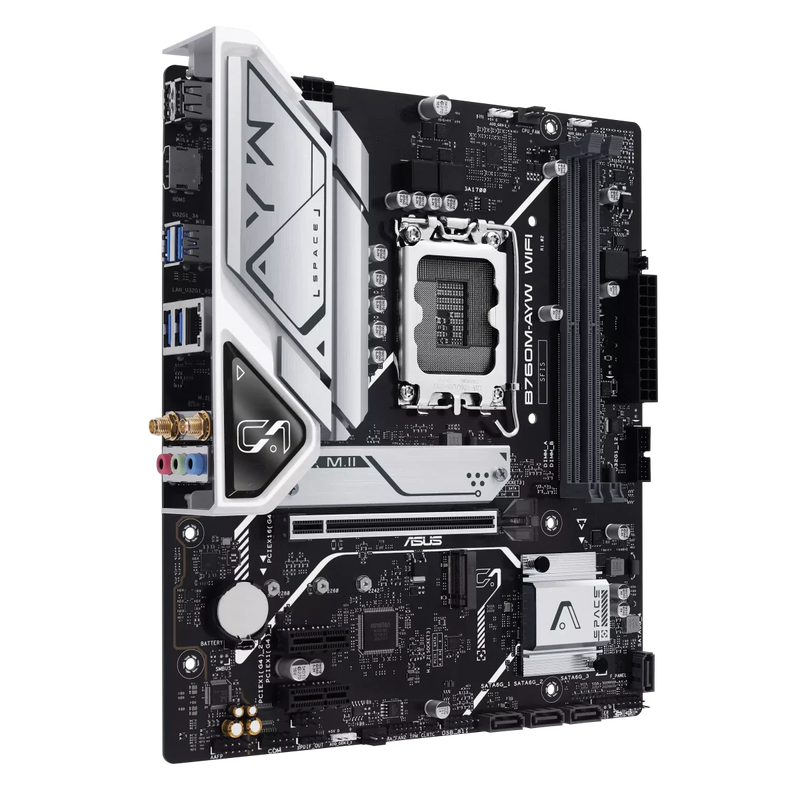 ASUS B760M - AYW WIFI MOTHERBOARD - SWIFT PERIPHERALS1090373