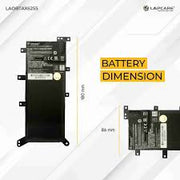 Asus C21N1347 Compatible Laptop Battery 38Whr 4100mAh 7.6V 2 Cell - SWIFT PERIPHERALSLAOBTAX6255