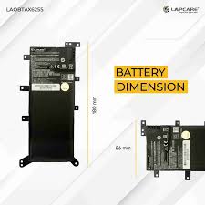 Asus C21N1347 Compatible Laptop Battery 38Whr 4100mAh 7.6V 2 Cell - SWIFT PERIPHERALSLAOBTAX6255