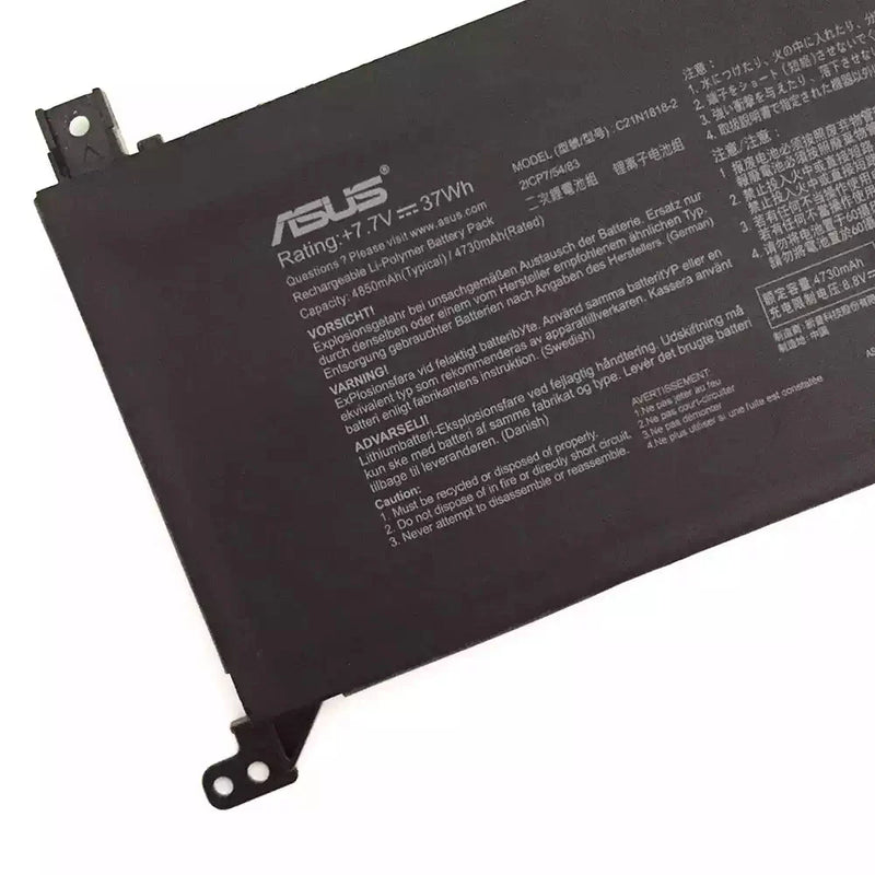 Asus C21N1818 - 1 Original OEM 32Whr 4385mAh 7.3V 2 Cell Laptop Battery - SWIFT PERIPHERALSC21N1818-1-OEM