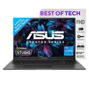 ASUS CREATOR SERIES VIVOBOOK 16X (2023), INTEL CORE I5 - 13500H 13TH GEN, 16 INCH (40.64 CM) FHD+, CREATOR/GAMING LAPTOP (16GB/512GB/4GB RTX 3050 /WIN11/OFFICE 2021/FP/BLACK/1.8 KG), K3605VC - MBN541WS - SWIFT PERIPHERALS90NB11D1-M007J0