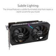 ASUS Dual GeForce RTX 3050 8GB GDDR6 128 - Bit Graphics card - SWIFT PERIPHERALSDUAL-RTX3050-8G