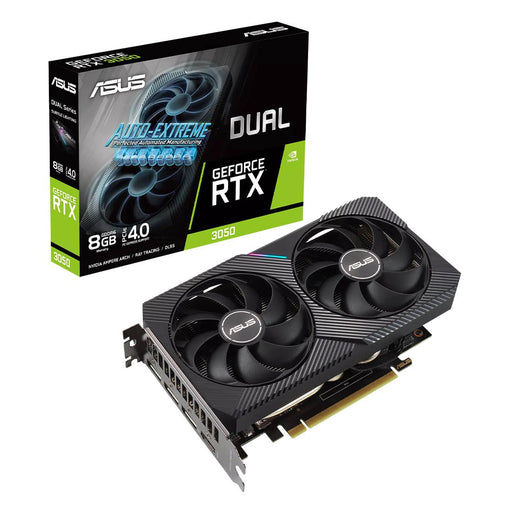 ASUS Dual GeForce RTX 3050 8GB GDDR6 128 - Bit Graphics card - SWIFT PERIPHERALSDUAL-RTX3050-8G