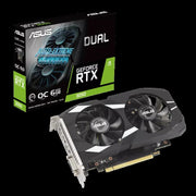 ASUS Dual GeForce RTX 3050 DUAL OC Edition 6GB GDDR6 Graphics Card - SWIFT PERIPHERALSDUAL-RTX3050-O6G