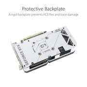 ASUS Dual GeForce RTX 4060 8GB GDDR6 OC Edition Graphic Card (White) - SWIFT PERIPHERALSDUAL-RTX4060-O8G-W