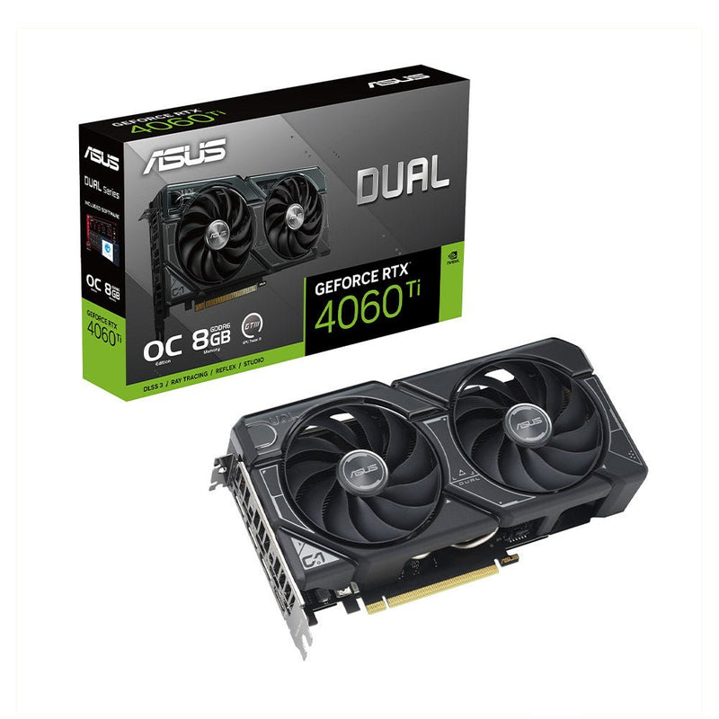ASUS Dual GeForce RTX 4060 Ti OC Edition 8GB GDDR6 128 - Bit Graphics Card - SWIFT PERIPHERALSDUAL-RTX4060TI-O8G