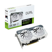 ASUS Dual GeForce RTX 4060 Ti OC White Edition 8GB GDDR6 128 - Bit Graphics Card - SWIFT PERIPHERALSDUAL-RTX4060TI-O8G-WHITE