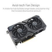 ASUS Dual GeForce RTX™ 4060 Ti White OC Edition 8GB GDDR6 Graphic Card - SWIFT PERIPHERALSDUAL-RTX4060TI-O8G