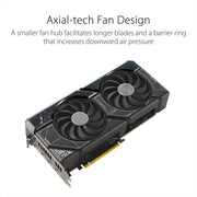 ASUS Dual GeForce RTX 4070 12GB GDDR6X 192 - Bit Graphics Card - SWIFT PERIPHERALSDUAL-RTX4070-12G