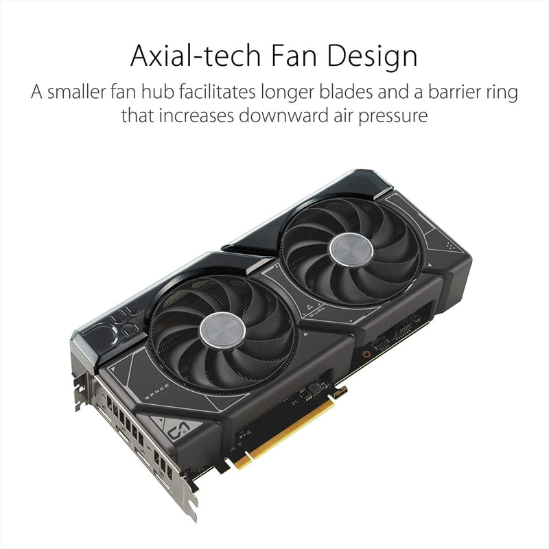 ASUS Dual GeForce RTX 4070 12GB GDDR6X 192 - Bit Graphics Card - SWIFT PERIPHERALSDUAL-RTX4070-12G