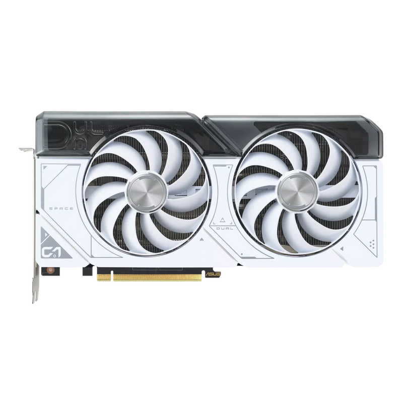 ASUS Dual GeForce RTX 4070 White OC 12GB GDDR6X 192 - Bit Graphics Card - SWIFT PERIPHERALSDUAL-RTX4070-O12G-WHITE