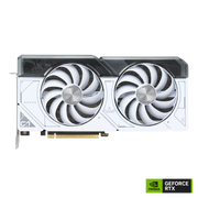 ASUS Dual GeForce RTX 4070 White OC 12GB GDDR6X 192 - Bit Graphics Card - SWIFT PERIPHERALSDUAL-RTX4070-O12G-WHITE