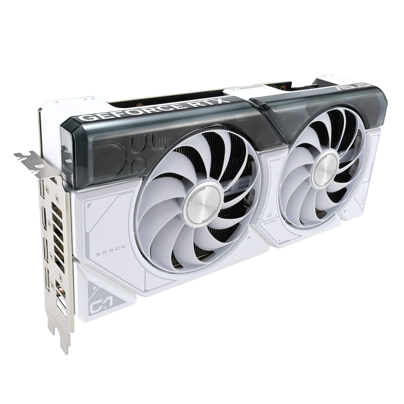 ASUS Dual GeForce RTX 4070 White OC 12GB GDDR6X 192 - Bit Graphics Card - SWIFT PERIPHERALSDUAL-RTX4070-O12G-WHITE