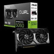 ASUS Dual GeForce RTX 5060 8GB GDDR7 Edition Graphics Card - SWIFT PERIPHERALSDUAL-RTX5060-8G