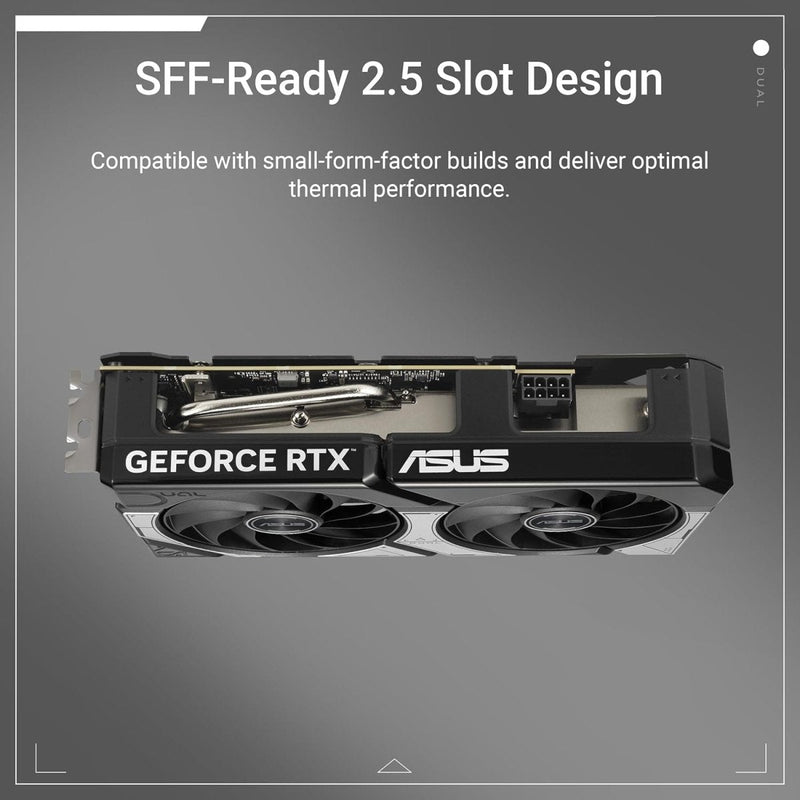 ASUS DUAL GEFORCE RTX 5060 TI 16GB GDDR7 OC EDITION - SWIFT PERIPHERALSGPU5060Ti-001