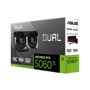 ASUS Dual GeForce RTX 5060 Ti 16GB GDDR7 OC Edition Graphics Card - SWIFT PERIPHERALSDUAL-RTX5060TI-O16G