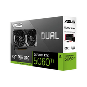 ASUS Dual GeForce RTX 5060 Ti 8GB GDDR7 OC Edition Graphics Card - SWIFT PERIPHERALSDUAL-RTX5060TI-O8G