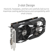 ASUS DUAL NVIDIA GEFORCE RTX 3050 6GB OC EDITION GAMING GRAPHICS CARD - SWIFT PERIPHERALS1093566
